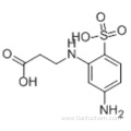 2-beta-Carboxyethylamino-4-aminobenzenesulfonicacid CAS 334757-72-1